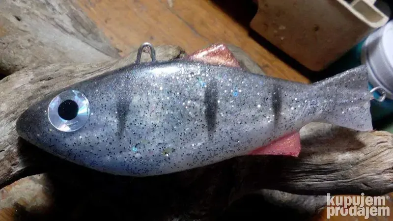 Glavinjara Donau 9.5cm — handgemachter Wels-Köder (Jigkopf)