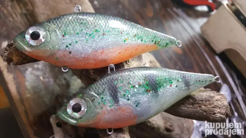 Glavinjara Nora 9cm — ručno izrađena varalica za soma
